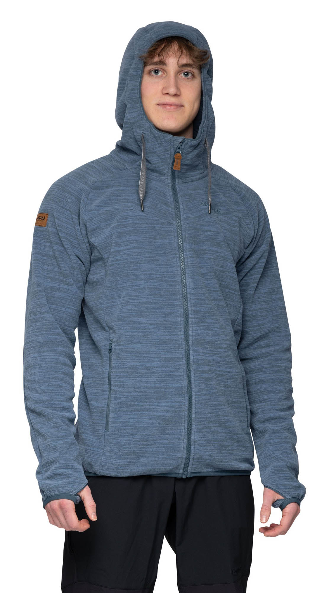 Hareid Fleece Jacket Herre Orion Blue
