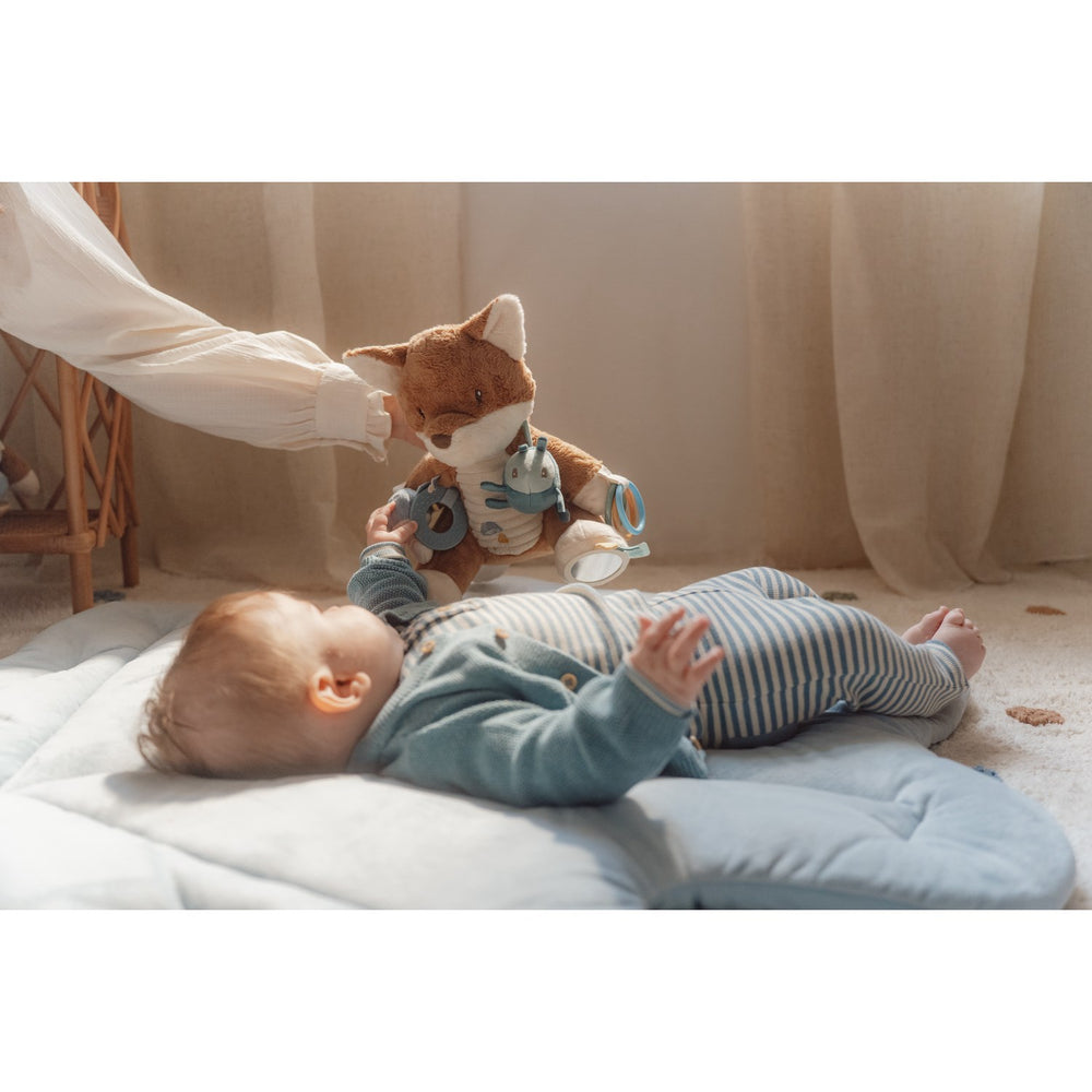 Køb Little Dutch Forest Friends Blue Aktivitetsbamse Ræv