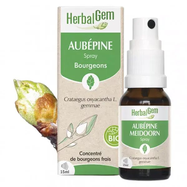 Herbalgem Aubepine spray Bio 15ml