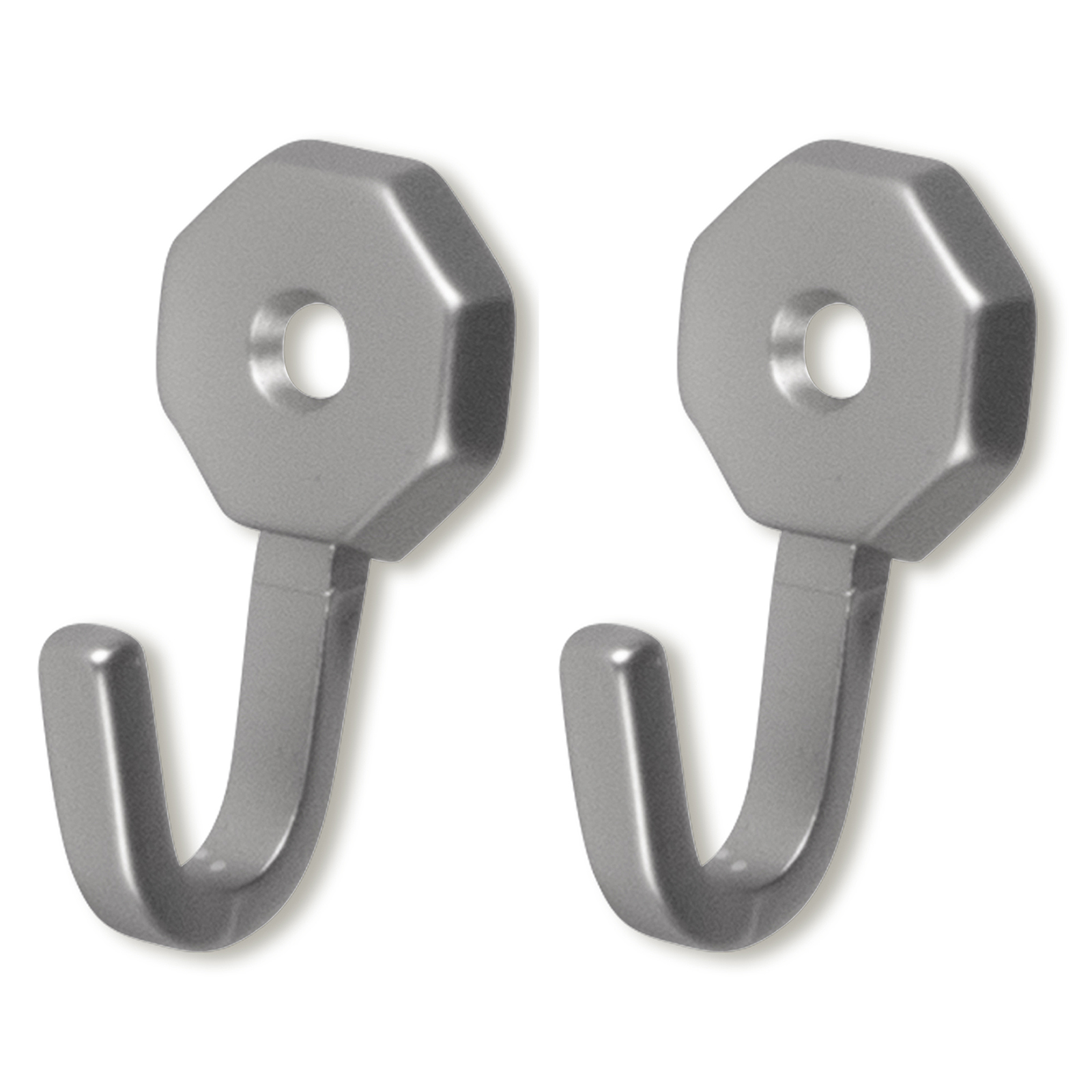2er-Set Raffhaken - titan - Metall