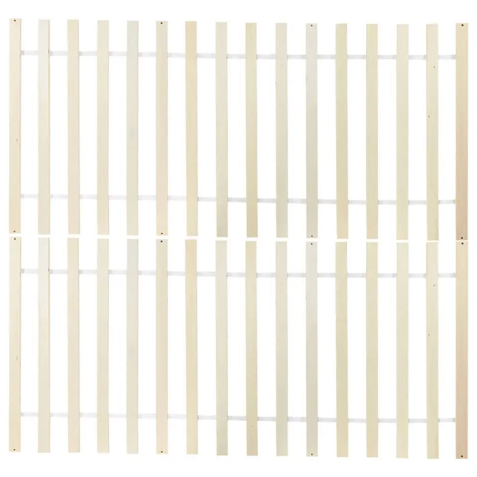 VANNES - Bed - Lichthout - 160 x 200 cm - Dennenhout