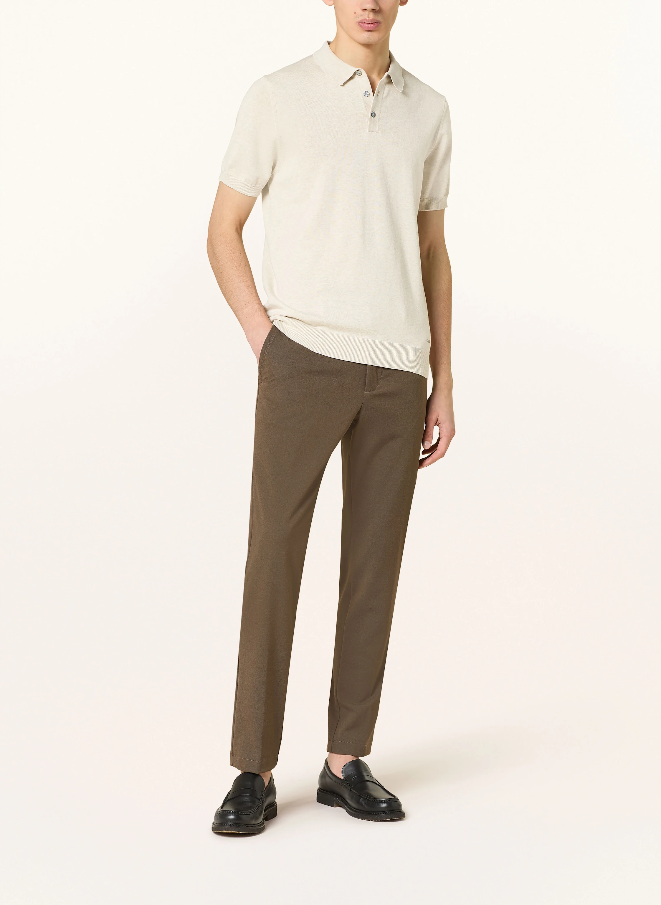 RAGMAN Strick-Poloshirt