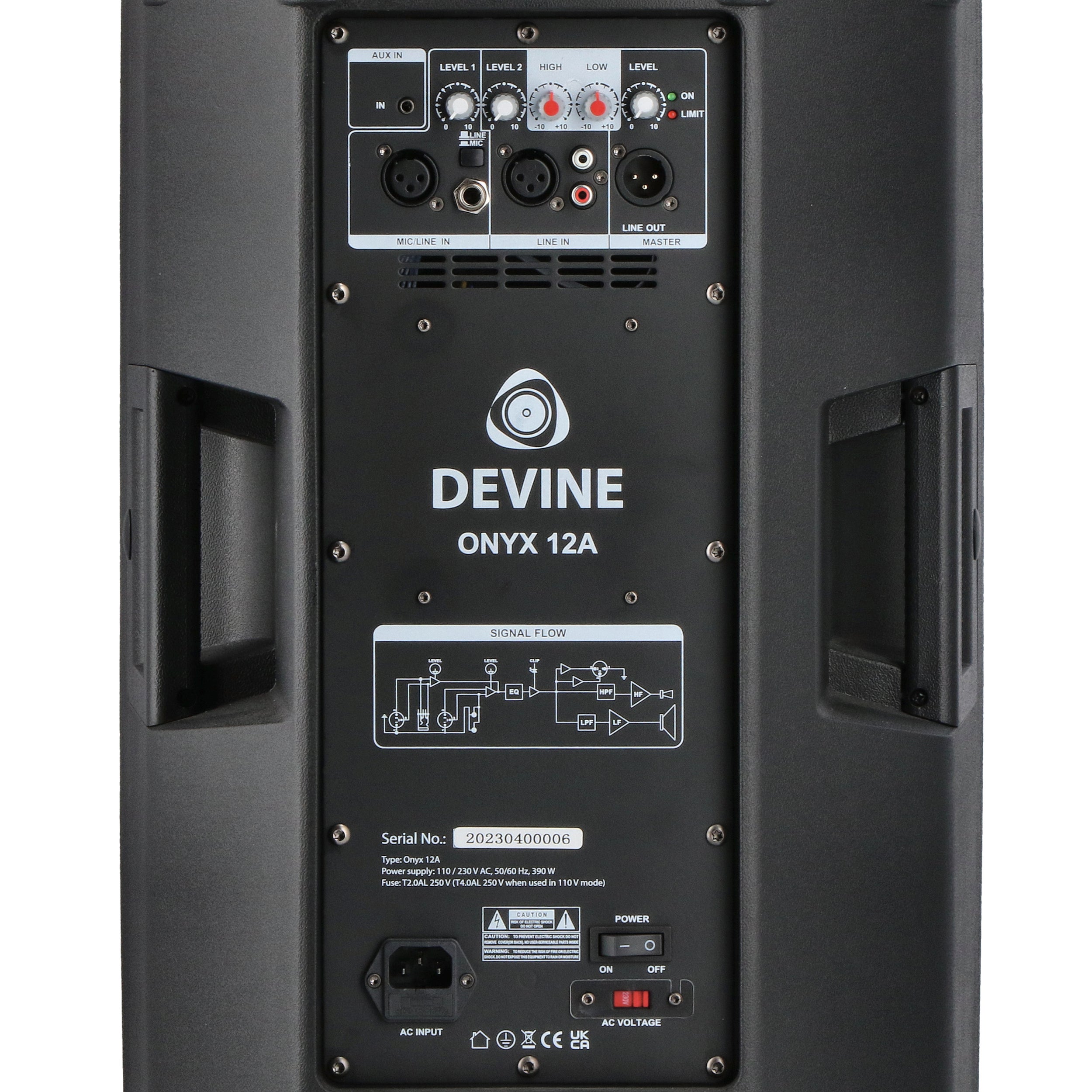 Devine Onyx 12A (2x) + 15SA (2x) set