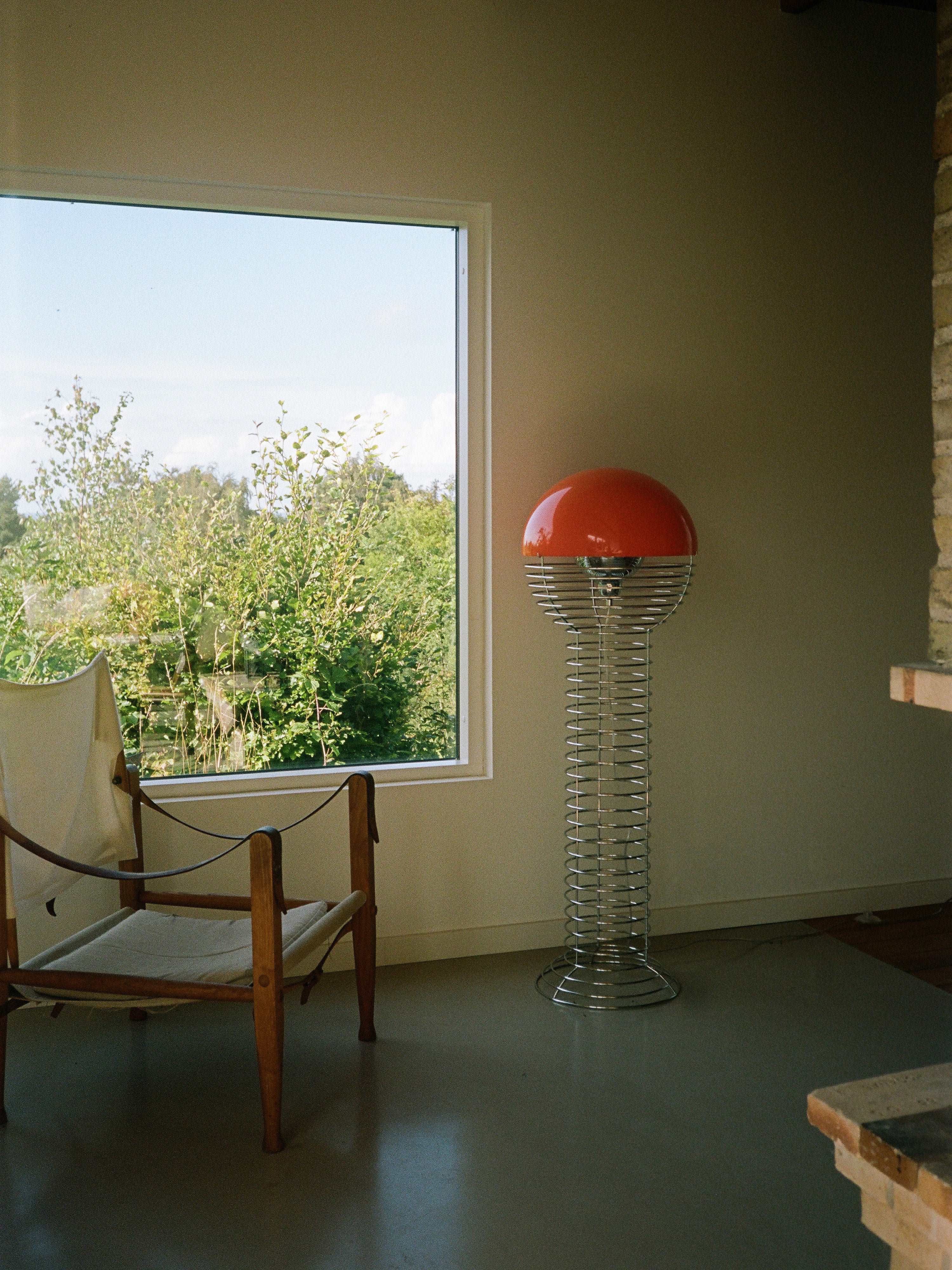 Vloerlamp Wire, Design Verner Panton