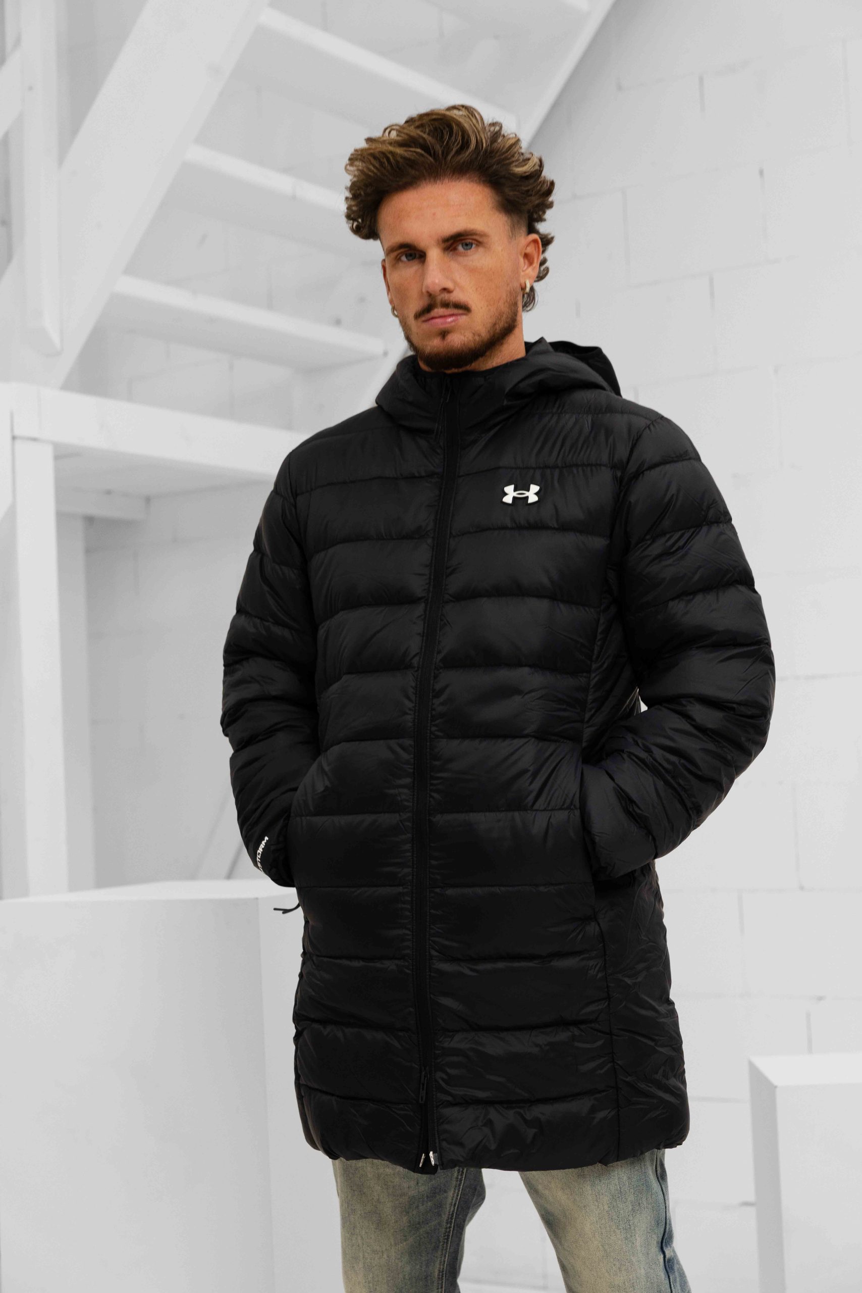Under Armour Legend Down Parka Winterjas Heren Zwart