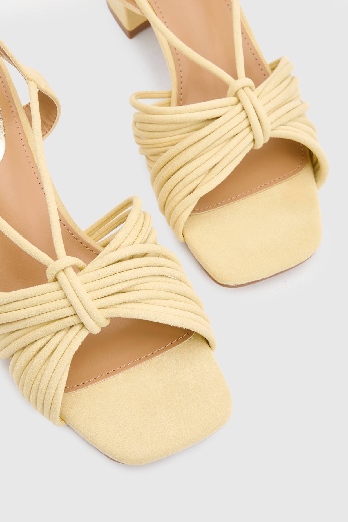 Oasis Sandales À Brides Heidi En Synthétique Avec Talon Bloc Évasé