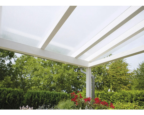 Gutta polycarbonaat meerwandige plaat/wandplaat 20-16 helder 2000 mm x 1200 mm x 16 mm