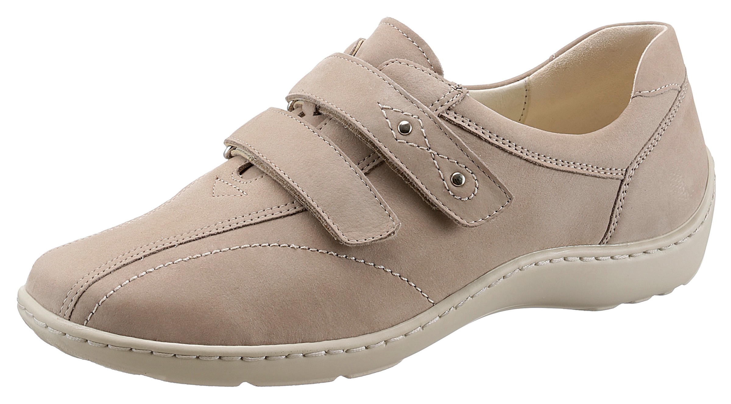 Waldläufer Klettschuh »HENNI«  , Komfortschuh, Freizeitschuh, Halbschuh mit Nieten und H-Weite
