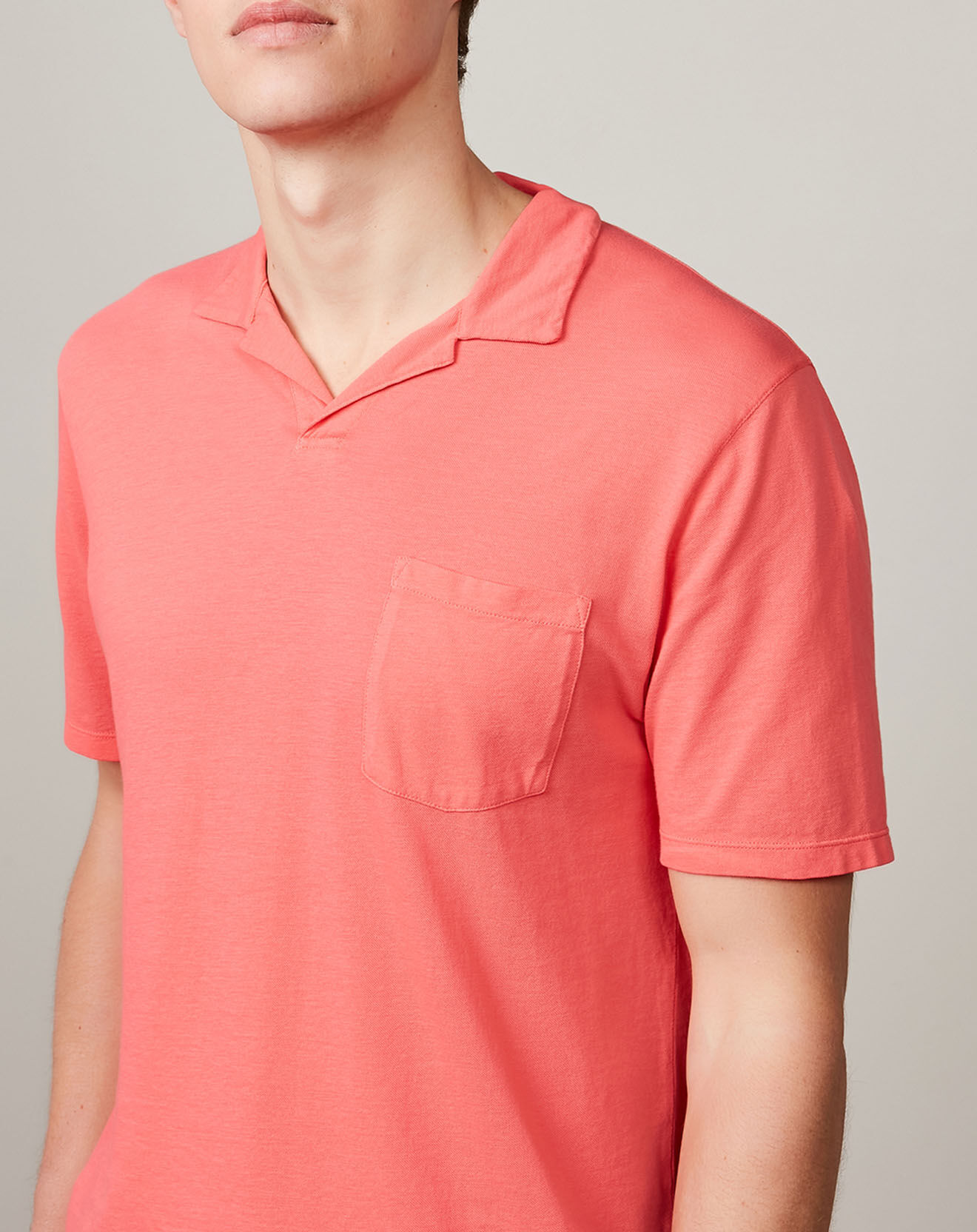 Hartford Polo piqué rouge
