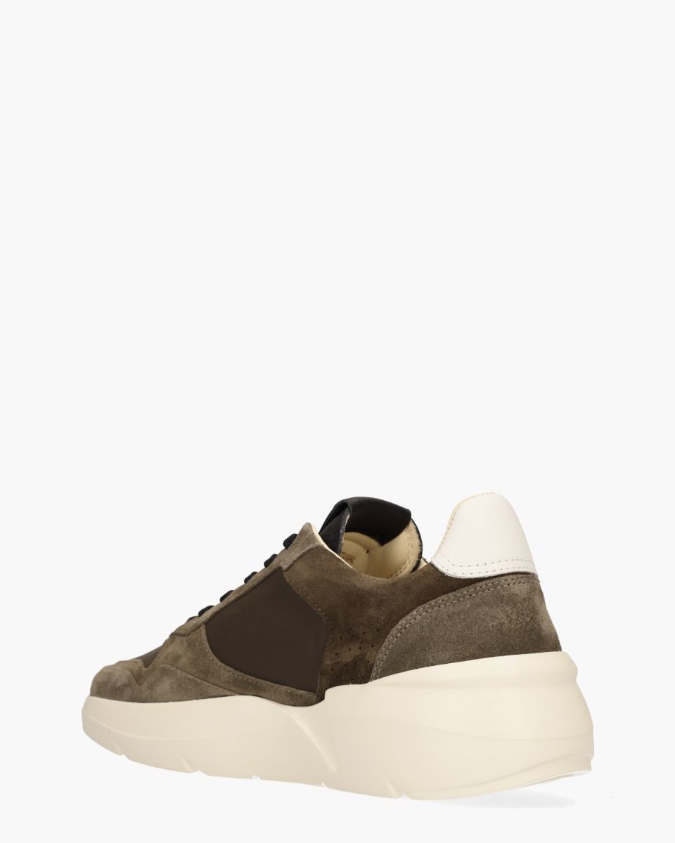 Nubikk Roque Road Wave Donkerbruin Herensneakers