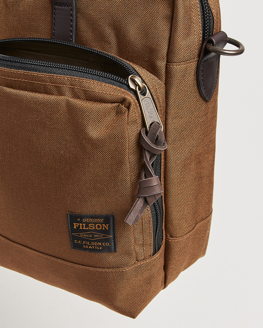 Filson Dryden Cordura Nylon Briefcase Whiskey
