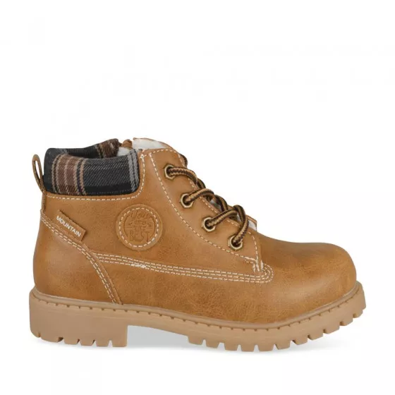 Bottines COGNAC CHARLIE & FRIENDS