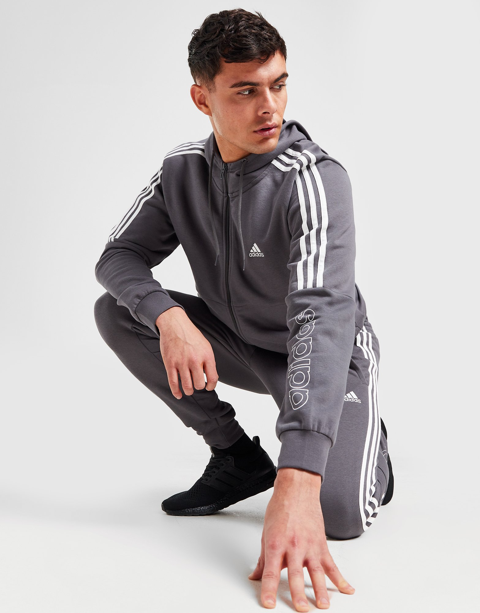 adidas Ensemble de survêtement linéaire Badge of Sport Homme