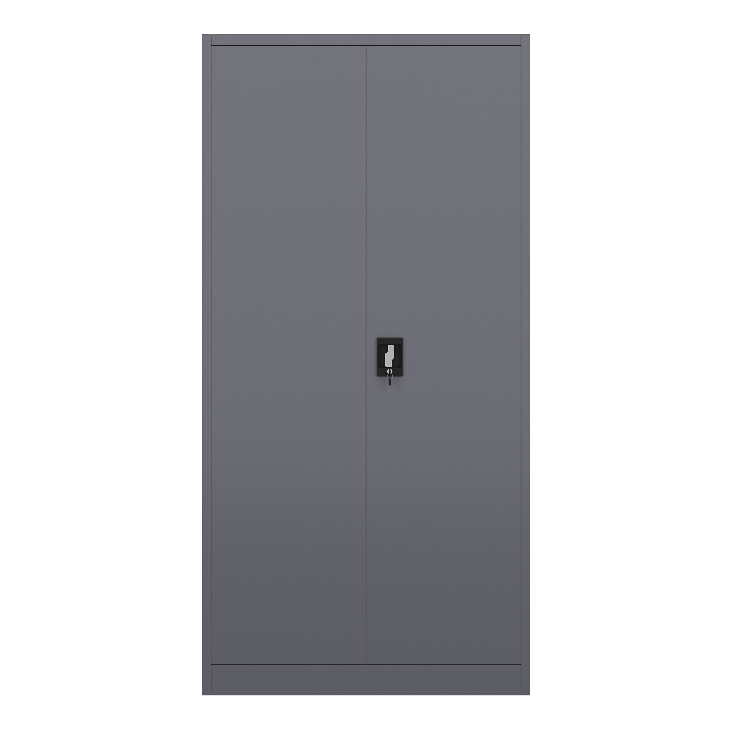 Aktenschrank mit 5 Böden 90 x 180 cm anthrazit