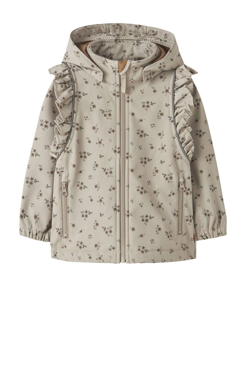 NAME IT MINI softshell jas beige