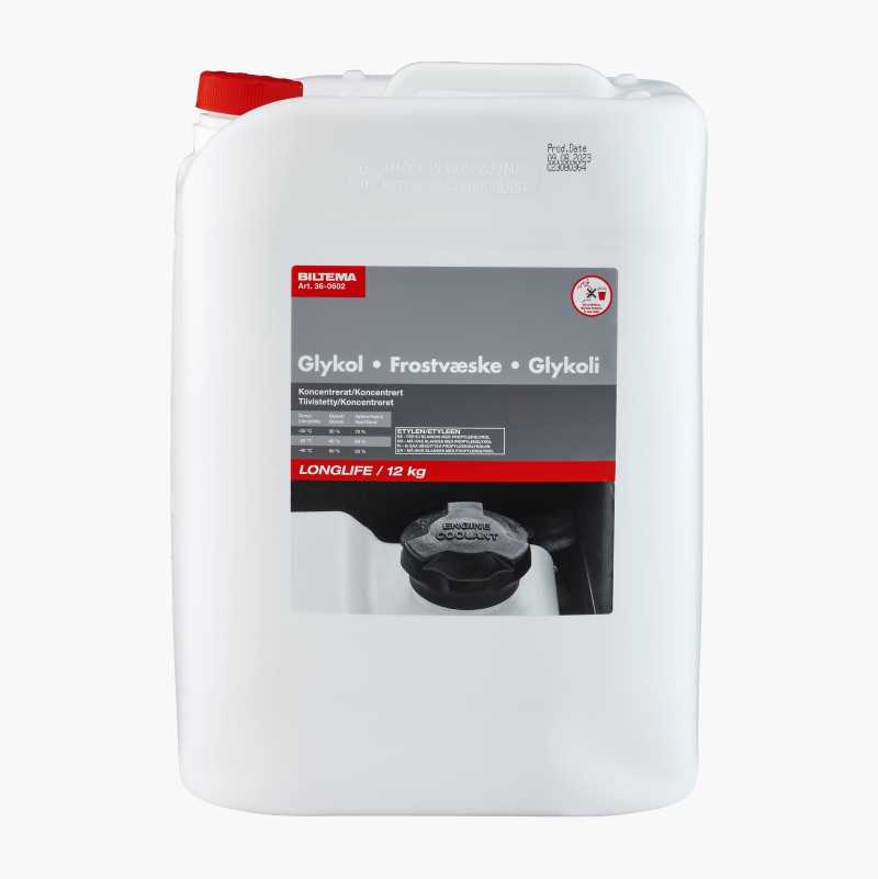 Frostvæske, Longlife, konsentrert, 12 kg