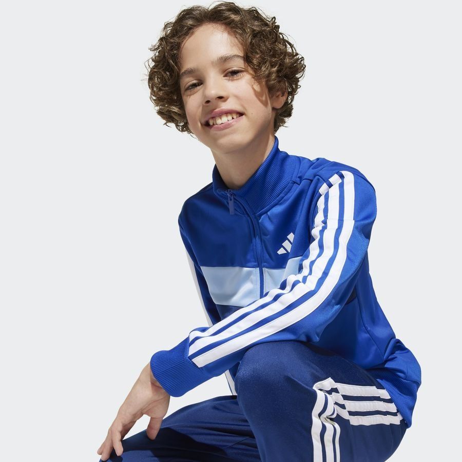 Adidas Seasonal Essentials Tiberio 3-Stripes Tricot Track Suit Kids