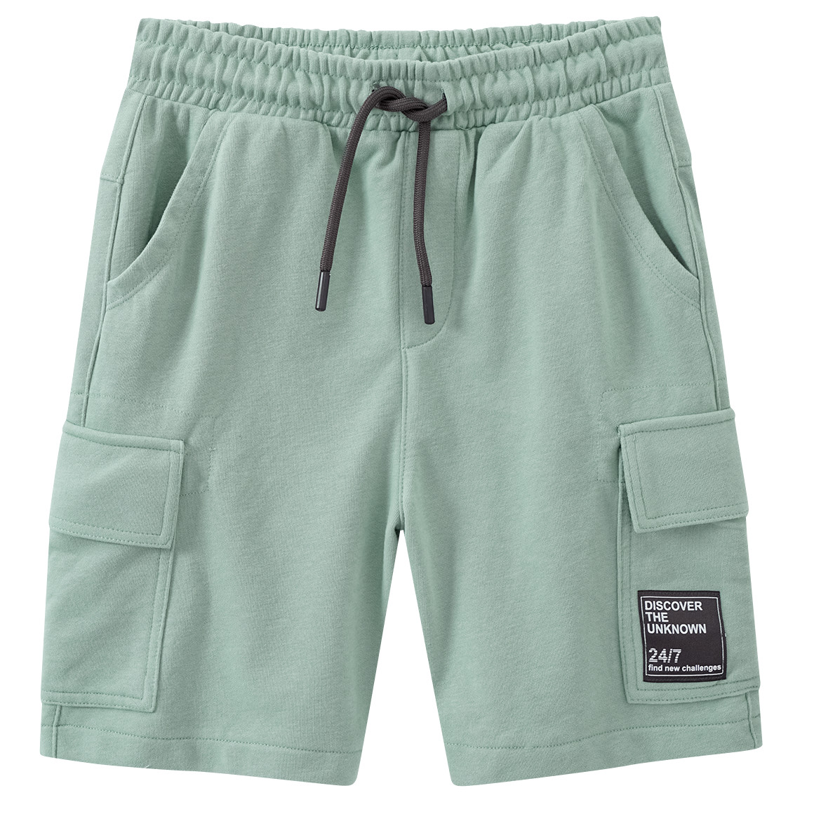 Yigga Jungen Joggingshorts mit Cargotaschen salbei