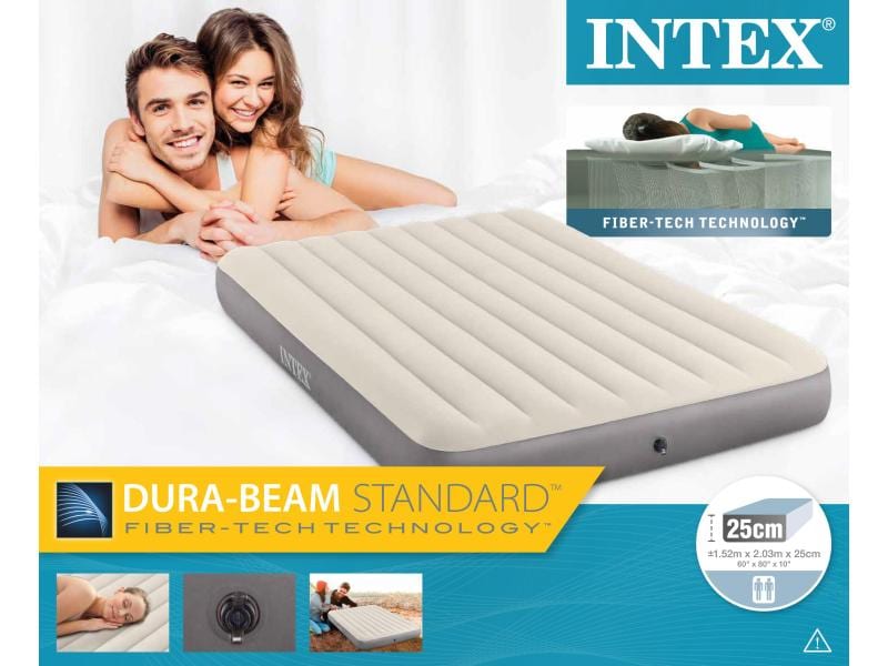 Intex Luftbett Standard Single-High Queen 152 x 203 cm Twin-Size Luftbett