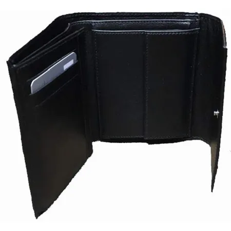 LAMY Damen-Geldbörse 858 aus hochwertigem Leder, schwarz