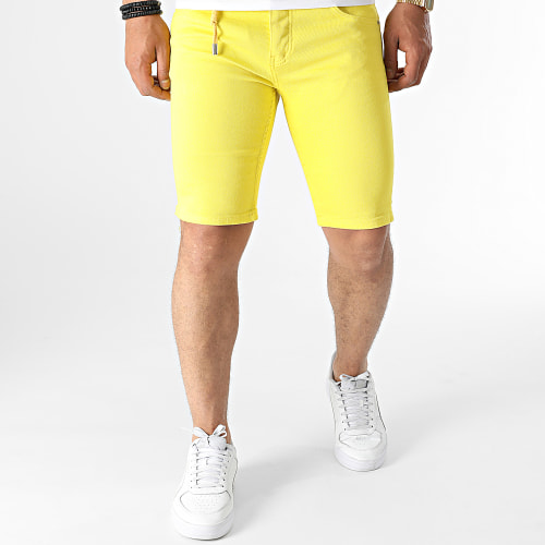 Short Jean 712 Jaune