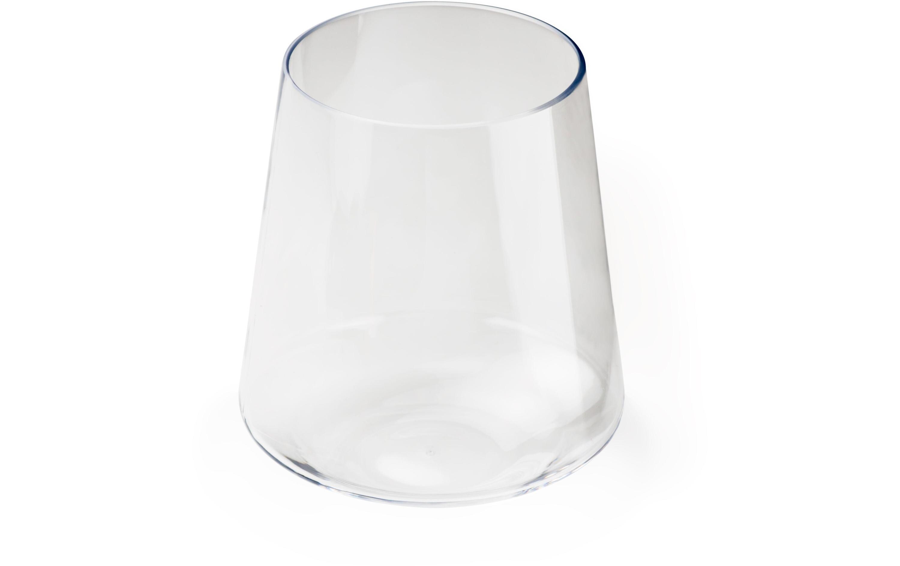 Outdoor-Weinglas 340 ml, StiellosWeisswein-Glas ohne Stiel