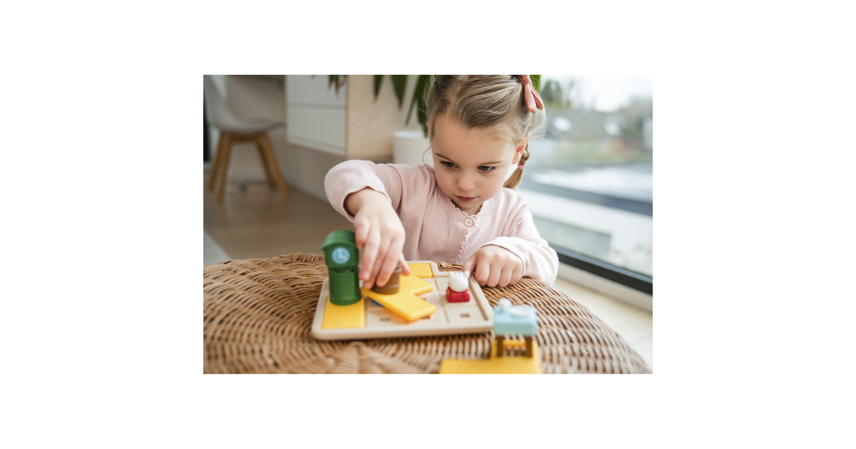 SmartGamesDe Wolf & De 7 Geitjes Denkspel  (Nederlands, 1 speler, Vanaf 3 tot 7 jaar, 48 opdrachten)