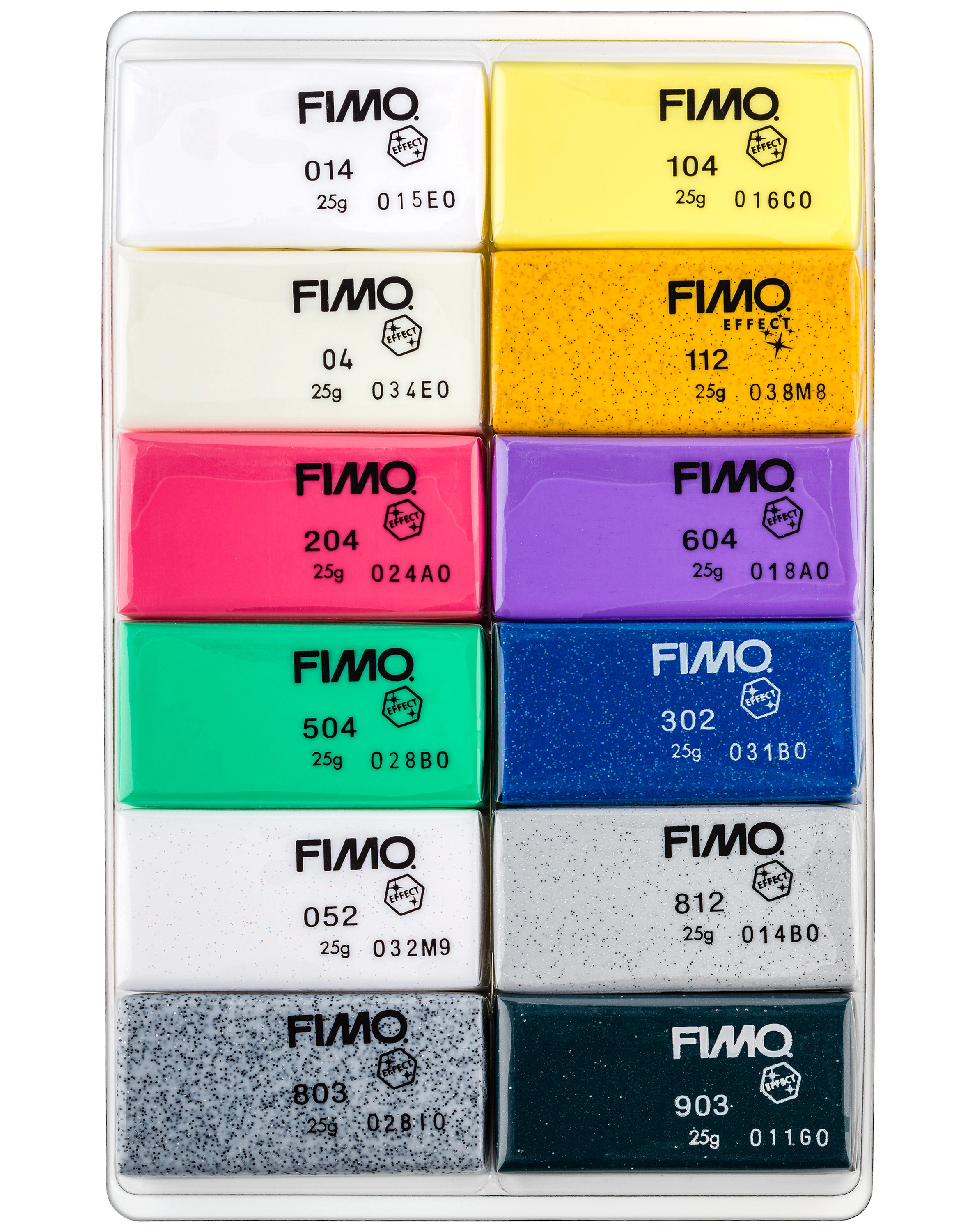 8013 C12-1 Modelliermasse FIMO® EFFECT mit 12 Farben