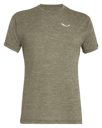 T-Shirt Salewa Puez Melange Dry Vert