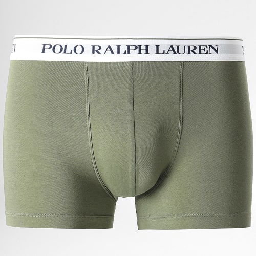 Lot De 3 Boxers Vert Kaki