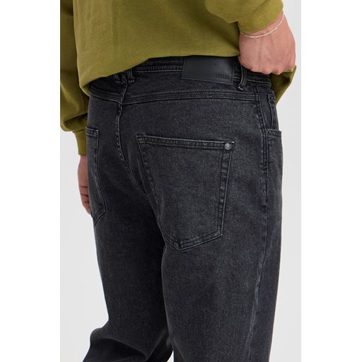 Solid Guled Jeans, Grey Denim, W34/L34