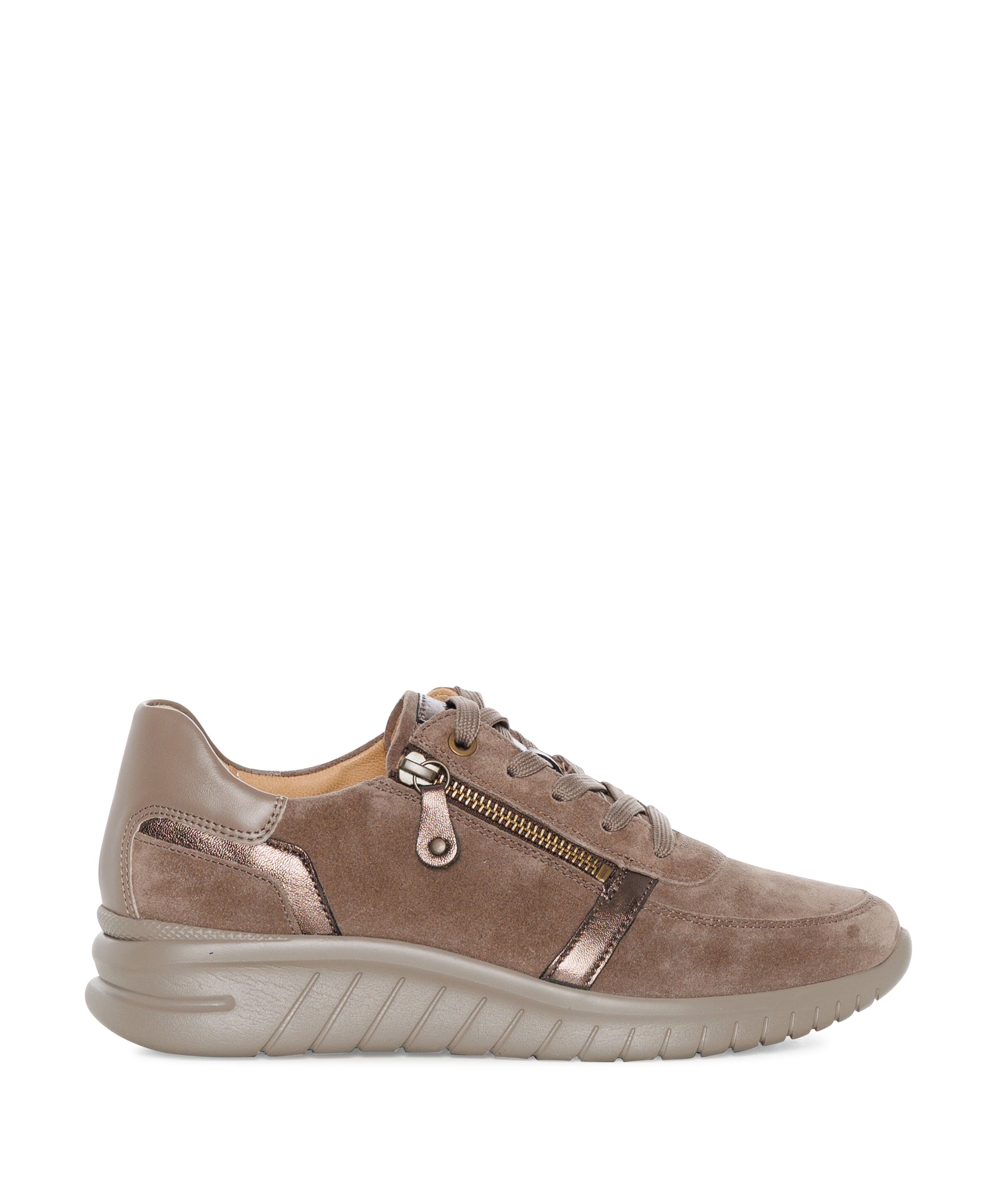Hartjes dames sneakers bruin