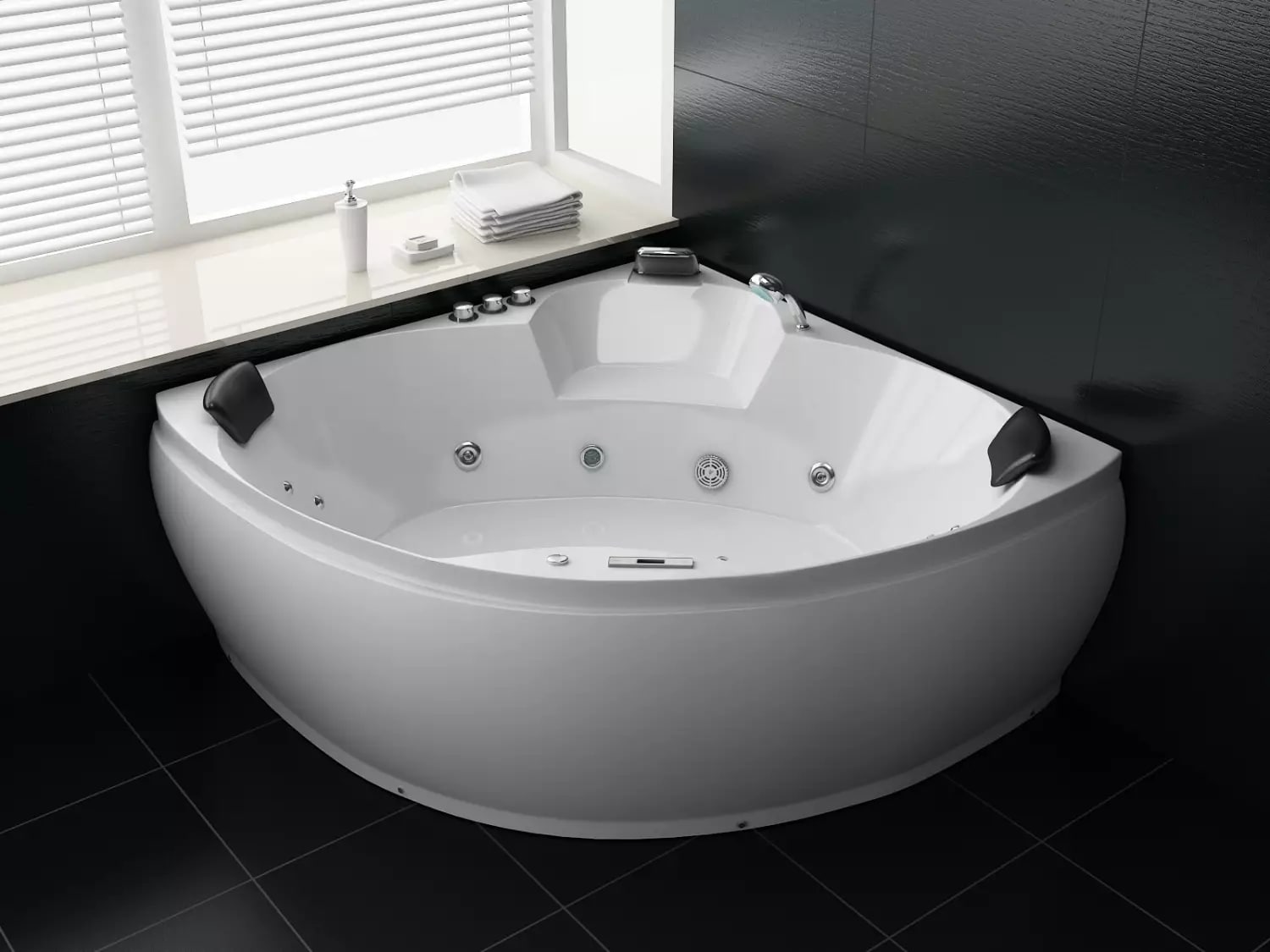 PureHaven Whirlpool elegantes Design - versch. Ausführungen
