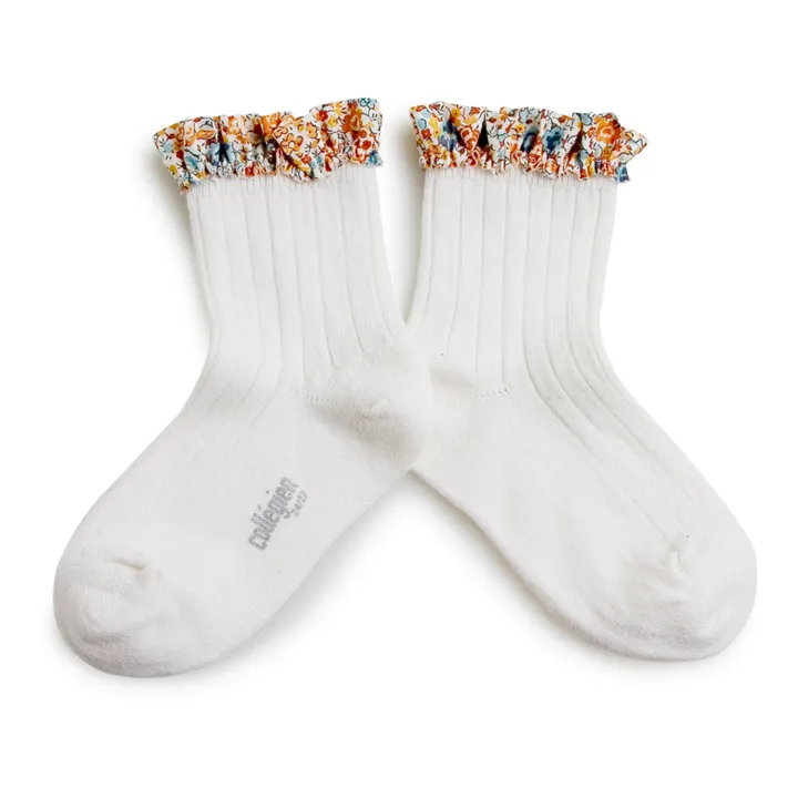 Collégien Chaussettes Charlotte | Blanc