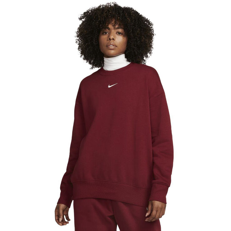 Nike Sportswear Phoenix Fleece sweatshirt Team red/white