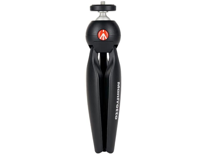 Manfrotto Smartphone-Stativ Pixi II Mini-Stativ mit Kugelkopf für kompakte Systemkameras
