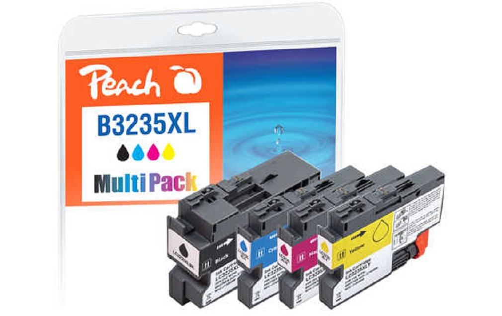 Tinte Brother LC-3235XL BK, C, M, YTintenpatronen: 1 x Schwarz, 1 x Cyan, 1x Magenta, 1x Gelb