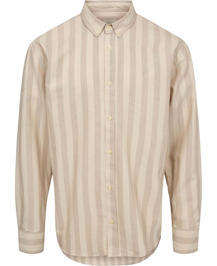 Forét LIFE SHIRT - OAT/KHAKI Oat/khaki