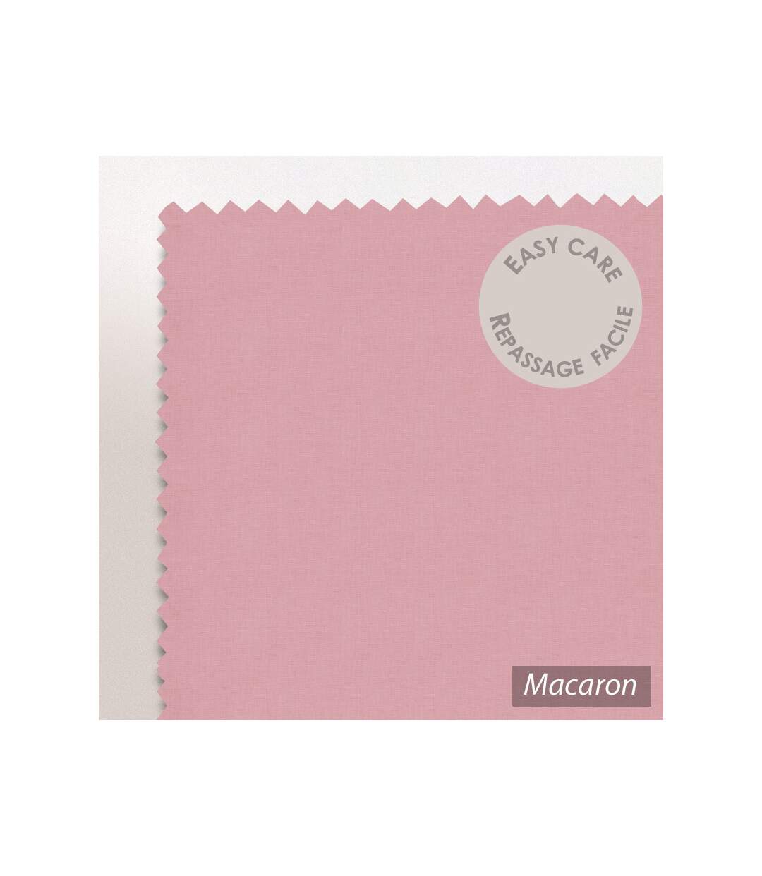 Drap housse uni 140x190 cm coton ALTO Macaron