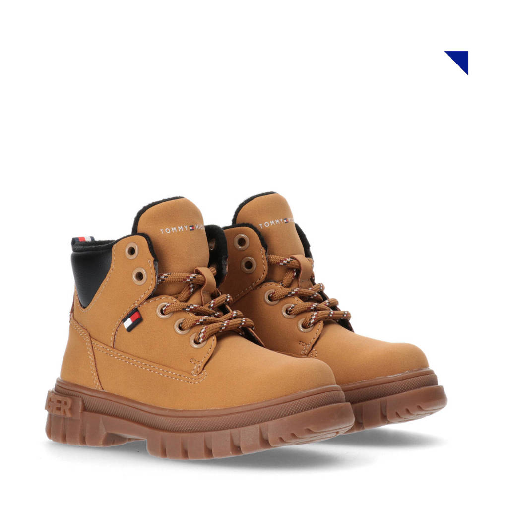 Tommy Hilfiger veterboots camel