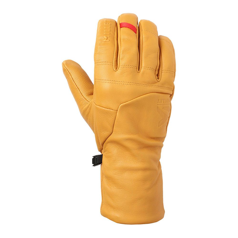 Millet LEATHER SHERPA - Gants ski Homme honey mustard