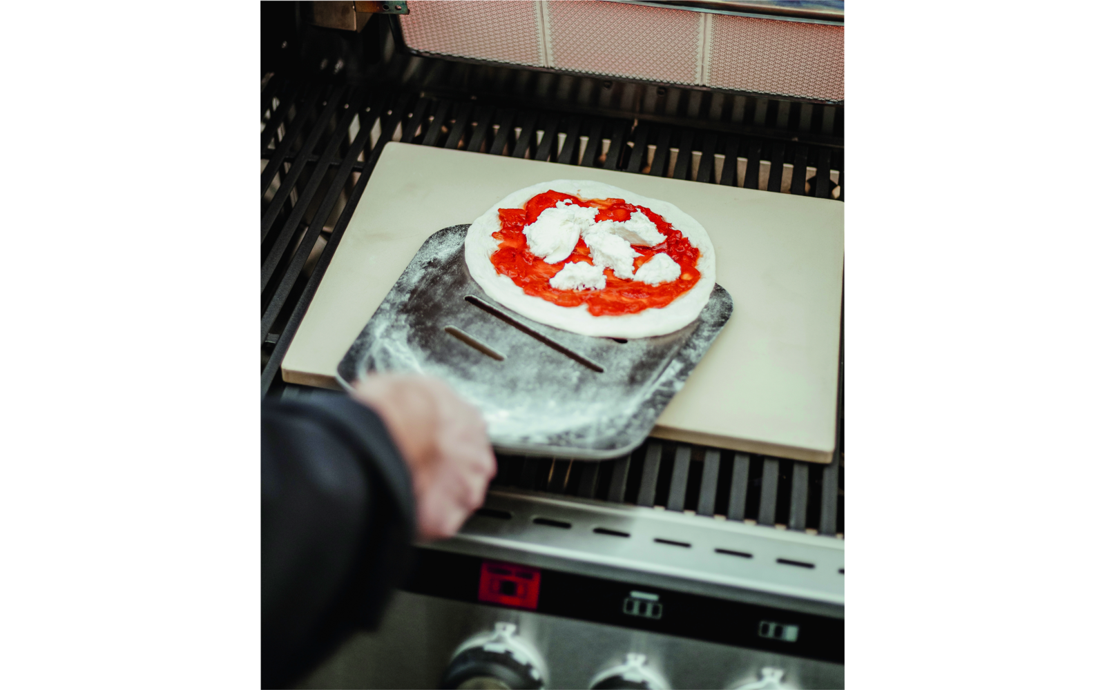 Enders Pizzastein eckig 40 x 30 cm