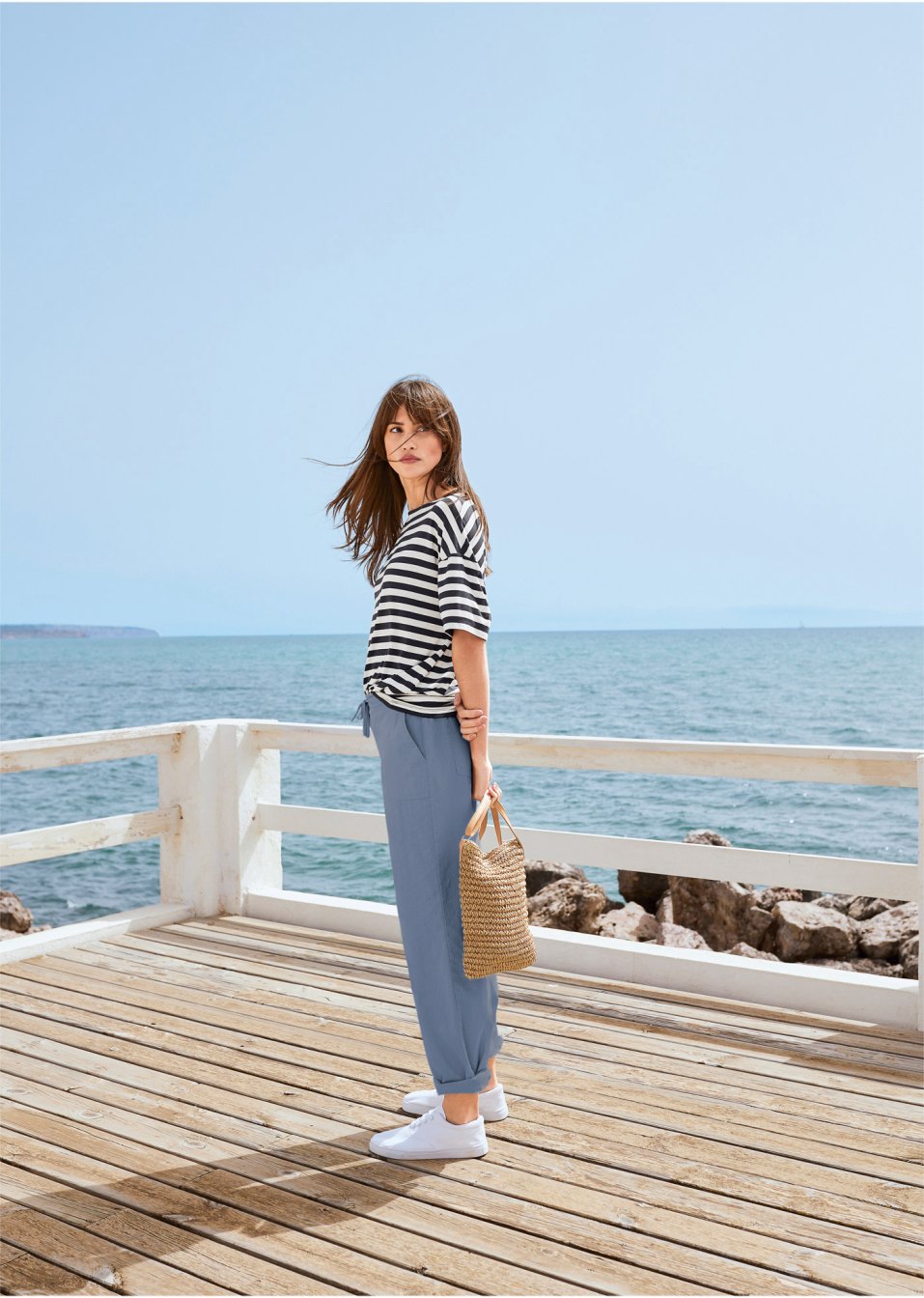 T-shirt oversize en viscose