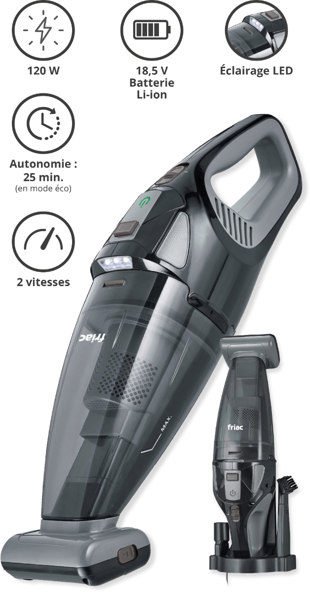 Friac HVC1218 Handstofzuiger Animal 18,5V