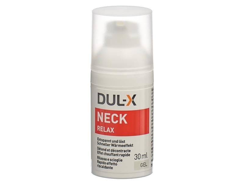 Dul-X Neck Relax Gel Dispenser 30 ml Gel bei Nacken- und Schulterschmerzen