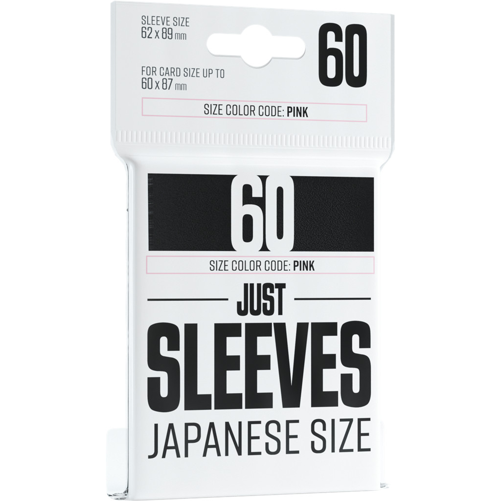 Gamegenic - 60 Just Sleeves Japanese Size