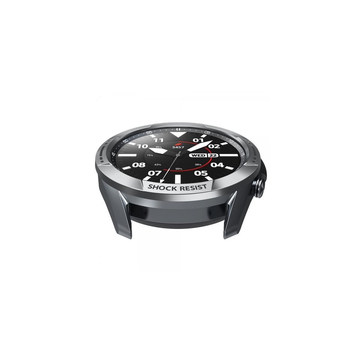 Spigen Samsung Galaxy Watch3 45mm Deksel Chrono Shield Sølv