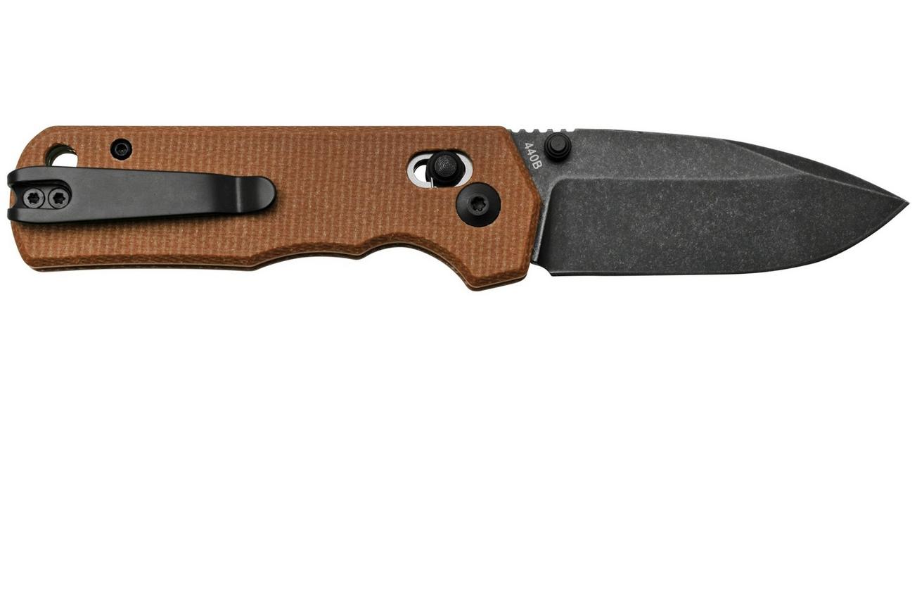 Böker Magnum Rockstub 01SC710 Brown Micarta, zakmes