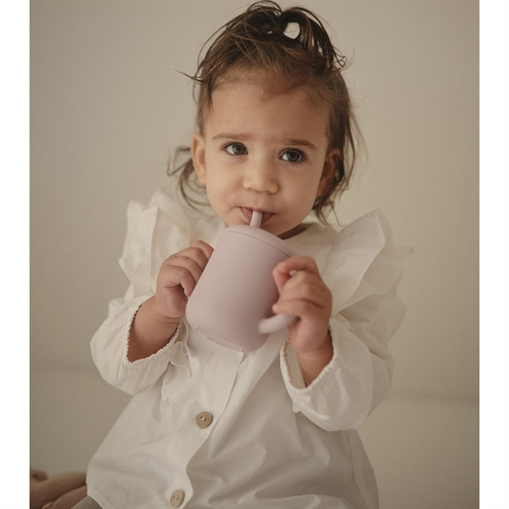 Silikone Drikkekop Soft Lilac - Mushie
