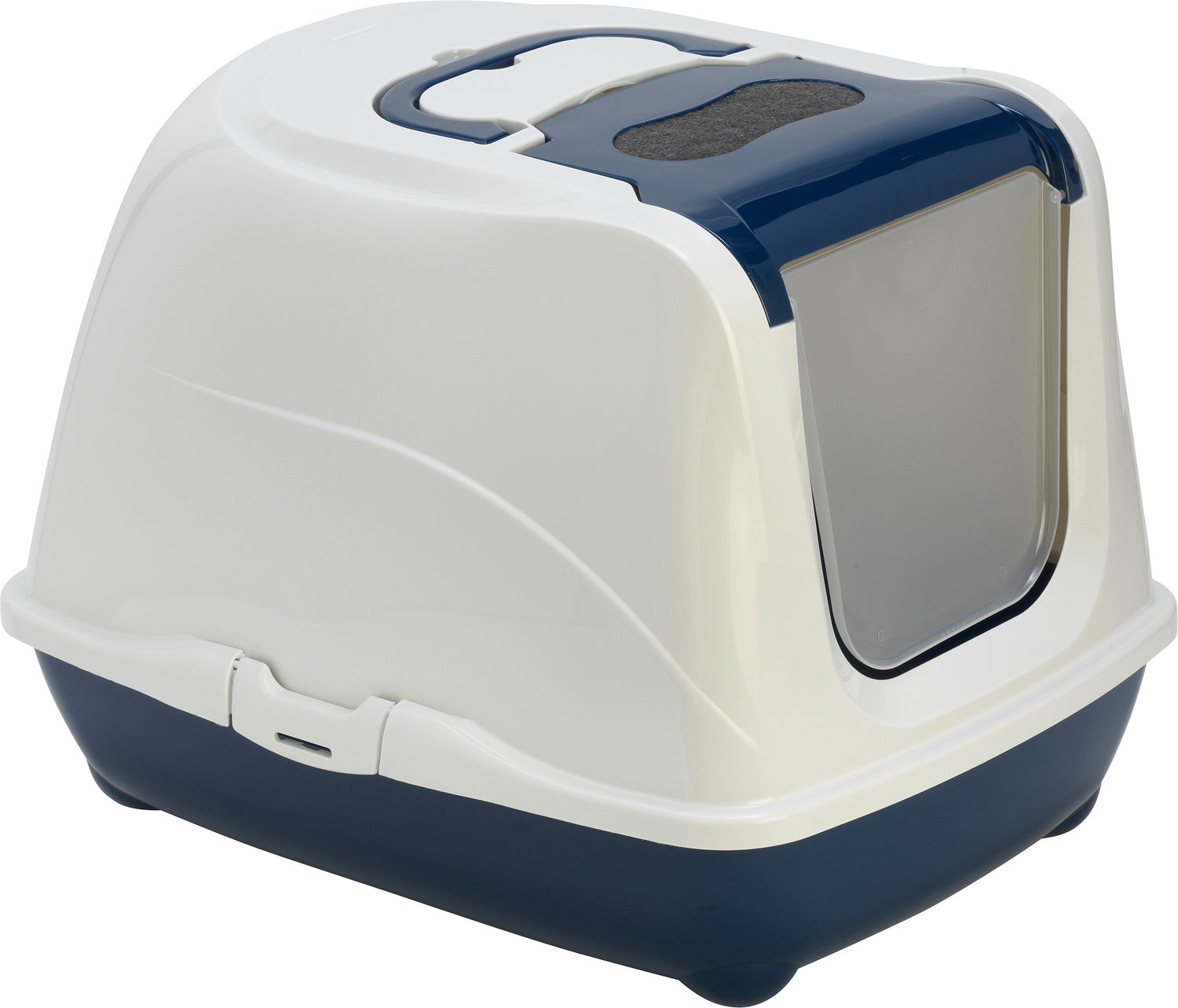 Moderna kattenbak Flip Cat Jumbo blauw 43,9 x 57,6 x 41 cm